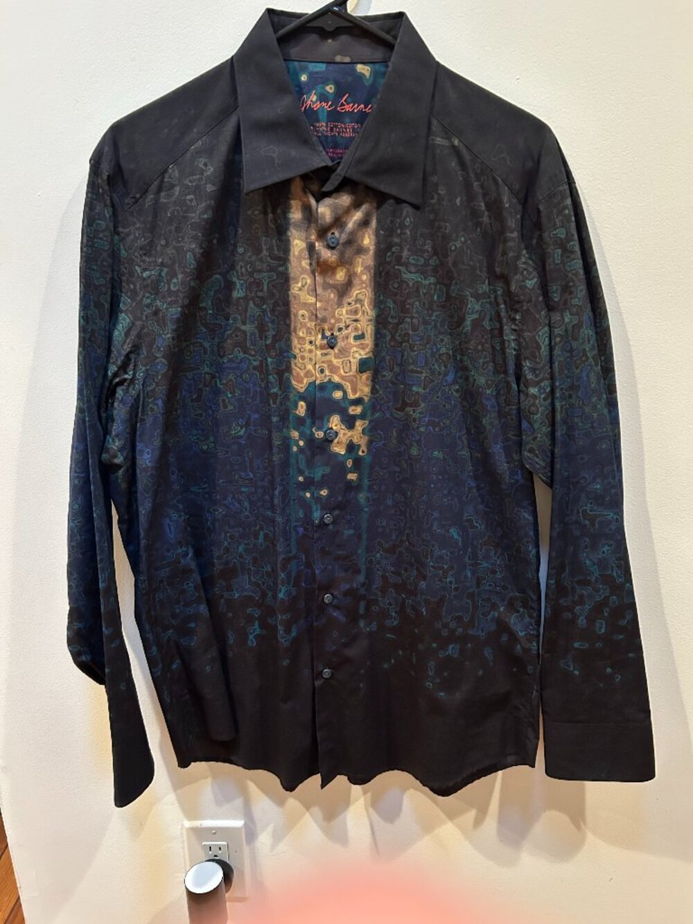 Jhane Barnes Limited Edition Long Sleeve Men's Shirt - Size L #167 of 200